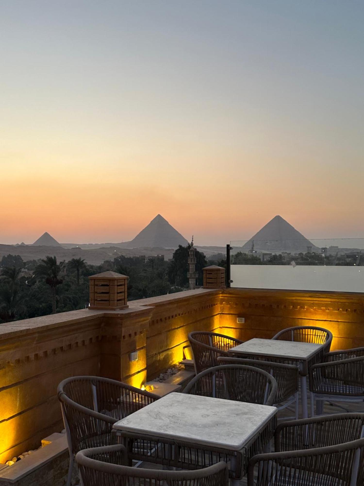 Taj Pyramids View Inn Kafrat al Jabal Exterior photo