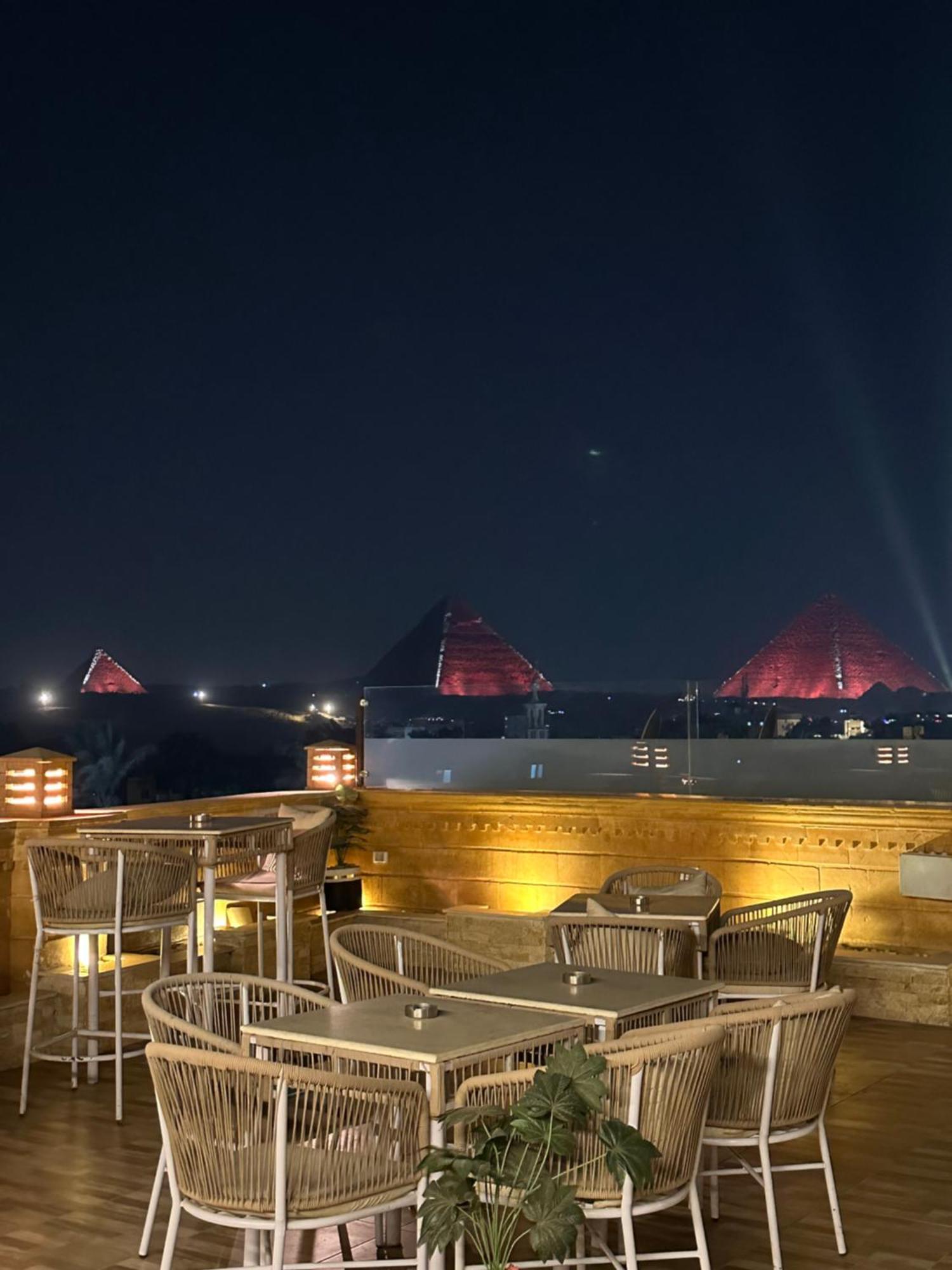 Taj Pyramids View Inn Kafrat al Jabal Exterior photo