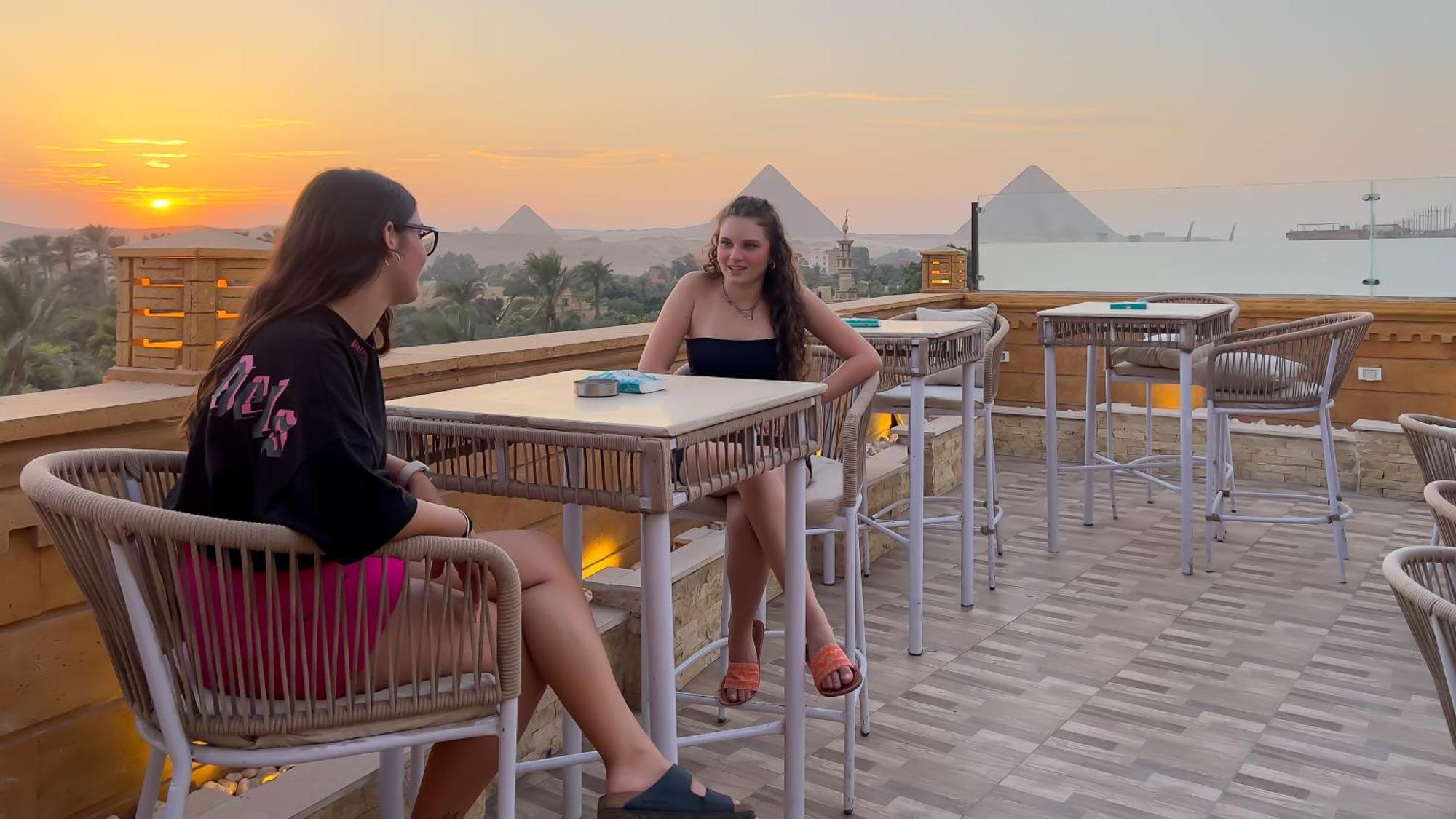 Taj Pyramids View Inn Kafrat al Jabal Exterior photo