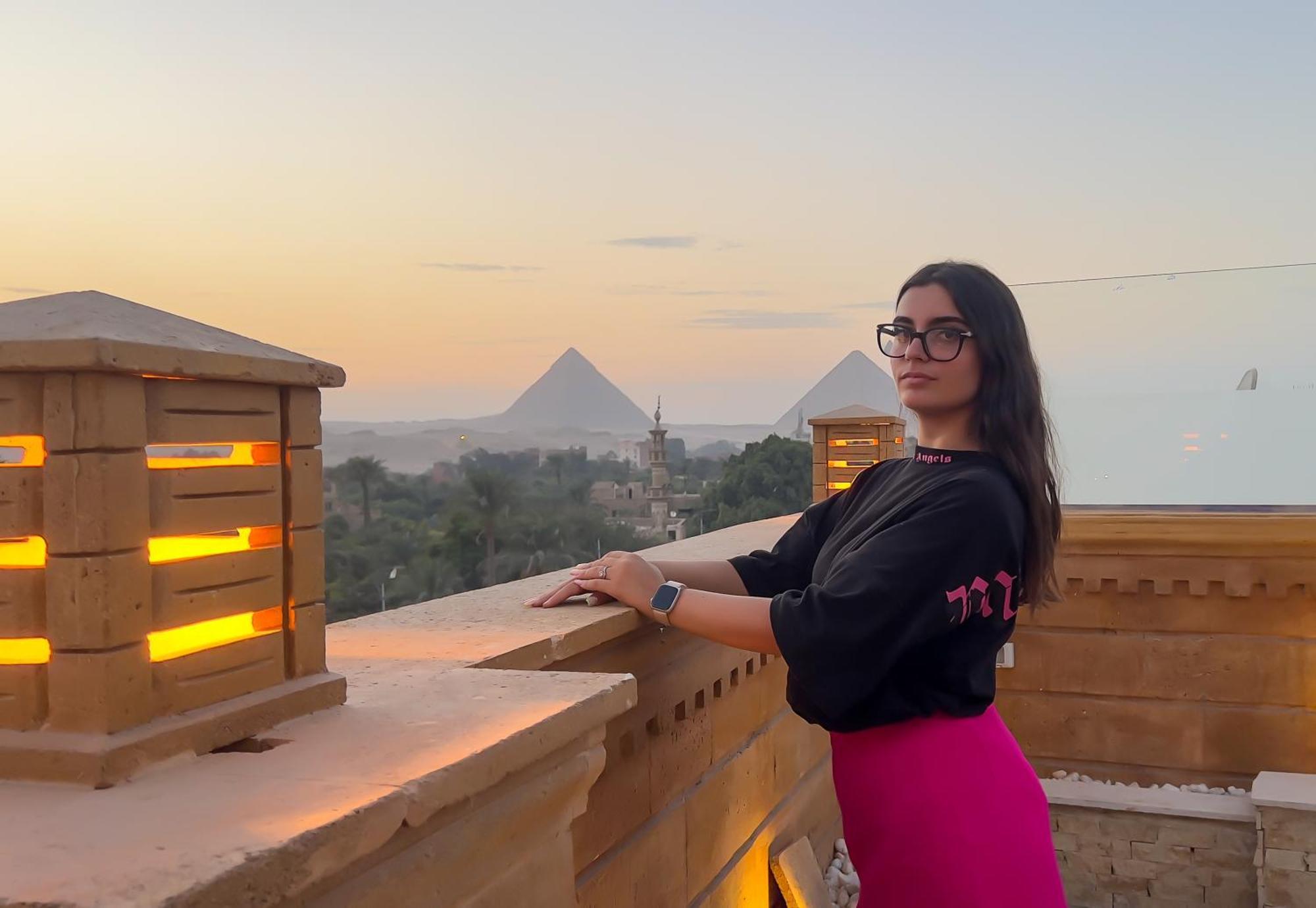 Taj Pyramids View Inn Kafrat al Jabal Exterior photo