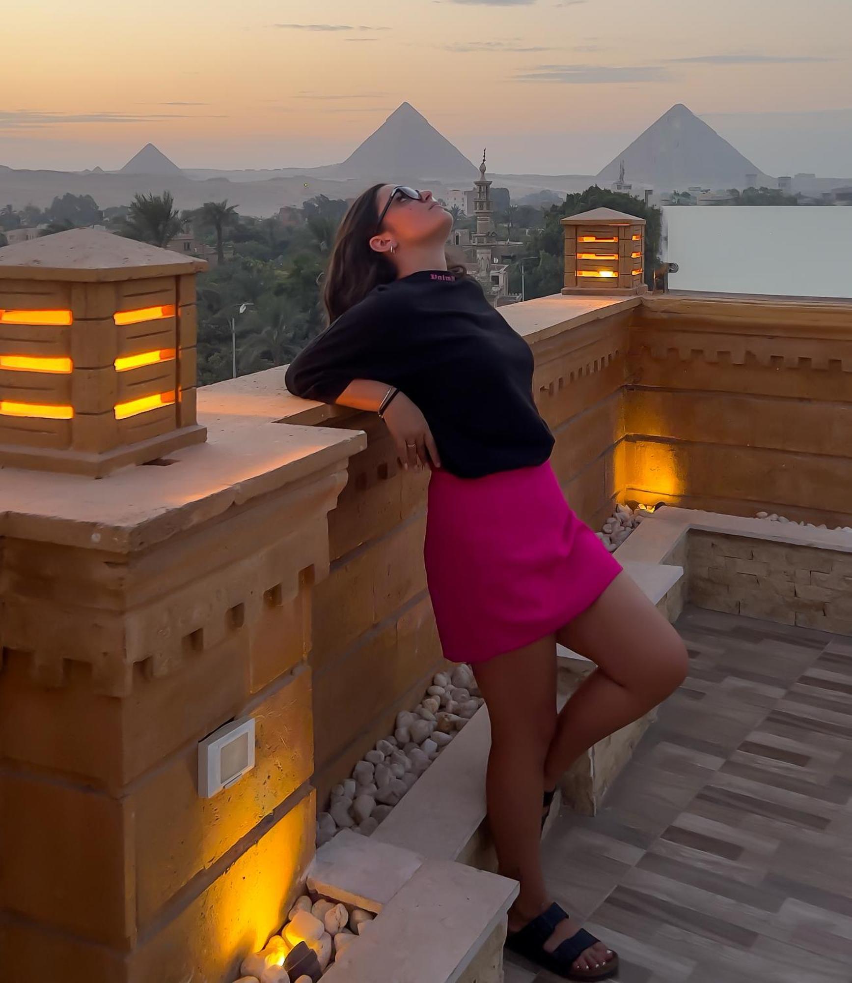 Taj Pyramids View Inn Kafrat al Jabal Exterior photo