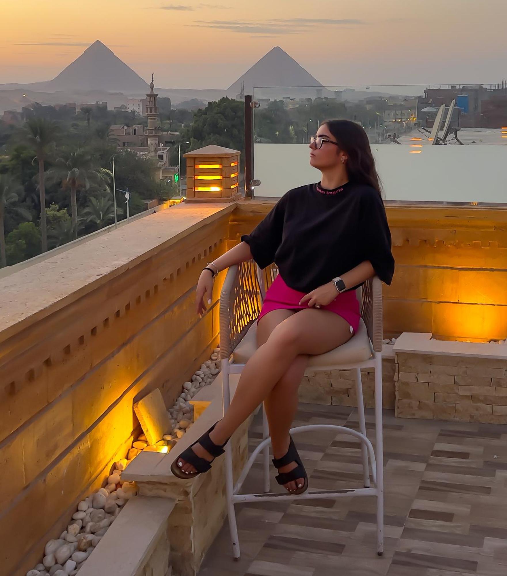 Taj Pyramids View Inn Kafrat al Jabal Exterior photo
