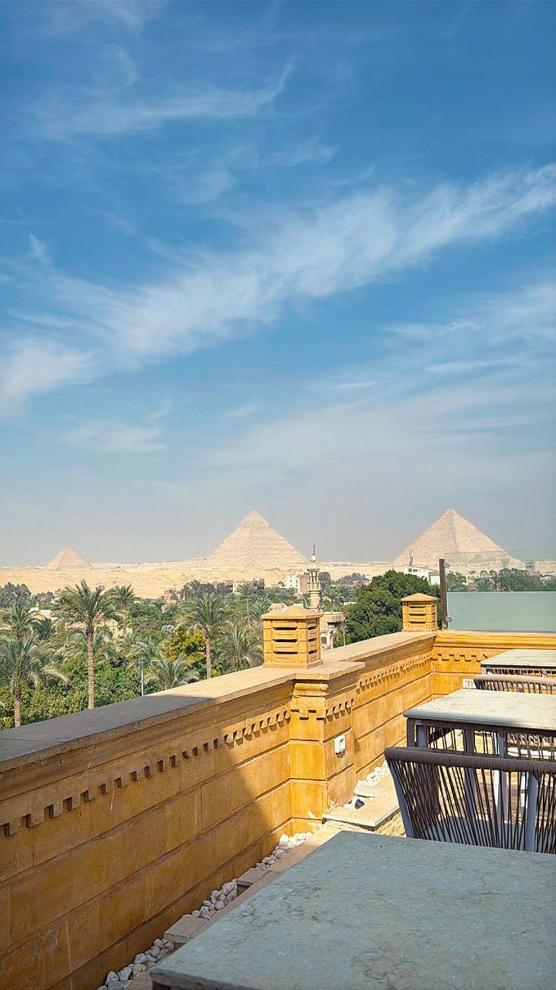 Taj Pyramids View Inn Kafrat al Jabal Exterior photo