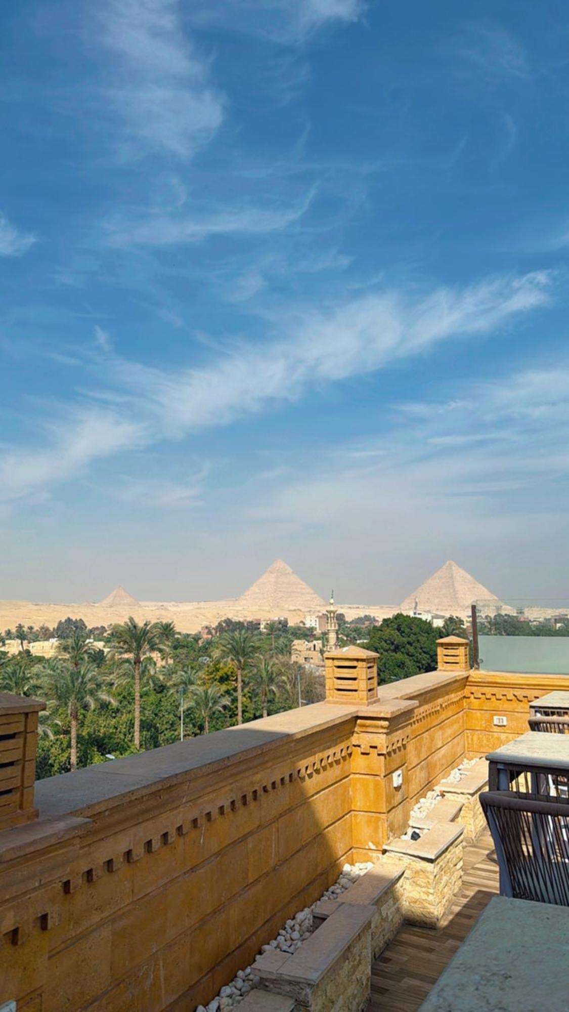 Taj Pyramids View Inn Kafrat al Jabal Exterior photo