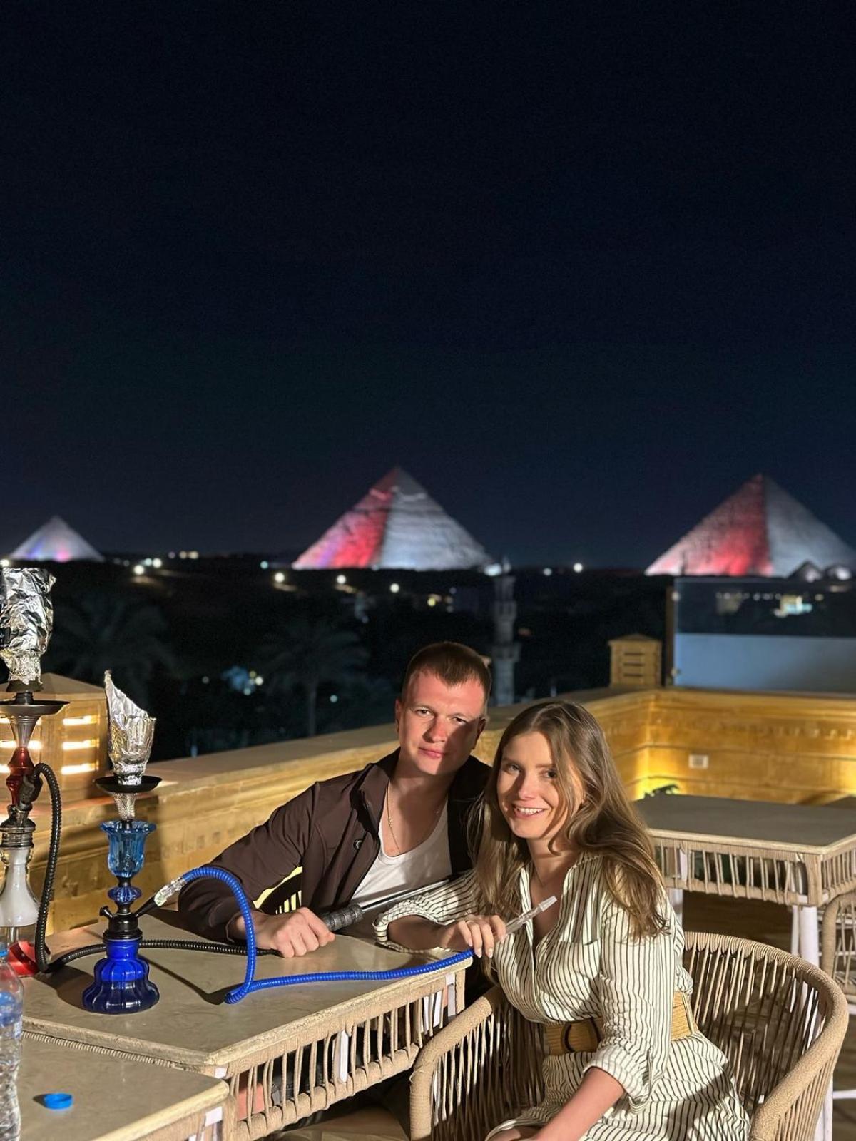 Taj Pyramids View Inn Kafrat al Jabal Exterior photo